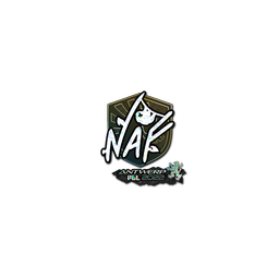 Sticker | NAF (Glitter) | Antwerp 2022