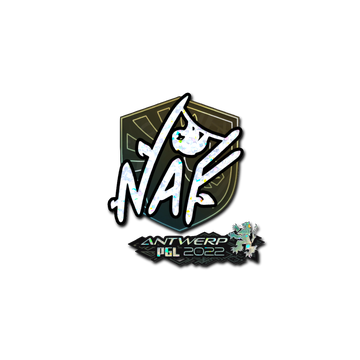 Sticker | NAF (Glitter) | Antwerp 2022 image 360x360