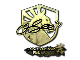 Matrica | oSee (arany) | Antwerp 2022