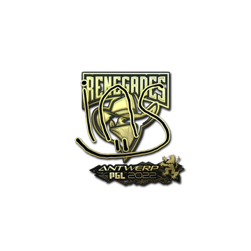 Sticker | ins (Gold) | Antwerp 2022 image 360x360