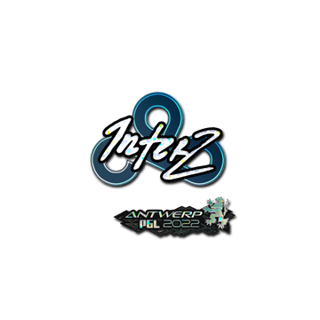 Sticker | interz (Glitter) | Antwerp 2022 image 360x360
