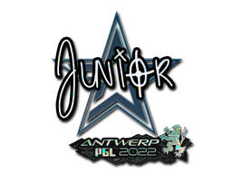 Adesivo | junior (Purpurinado) | Antuérpia 2022