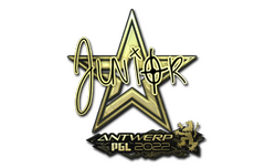 Sticker | junior (Gold) | Antwerp 2022