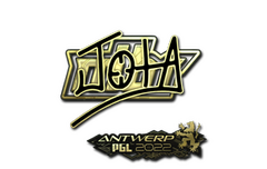 Sticker | JOTA (Gold) | Antwerp 2022