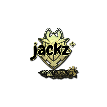 Sticker | JaCkz (Gold) | Antwerp 2022 image 360x360