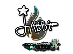 Adesivo | jabbi (Purpurinado) | Antuérpia 2022