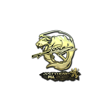 Sticker | Jame (Gold) | Antwerp 2022 image 360x360