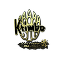 Sticker | Krimbo (Gold) | Antwerp 2022 image 120x120