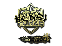 Sticker | KENSi (Gold) | Antwerp 2022