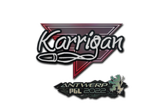 Sticker | karrigan | Antwerp 2022