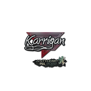 Sticker | karrigan | Antwerp 2022 image 360x360