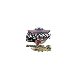 Sticker | karrigan (Champion) | Antwerp 2022