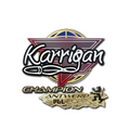 Sticker | karrigan (Champion) | Antwerp 2022 image 120x120