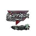 Sticker | karrigan (Glitter) | Antwerp 2022 image 120x120