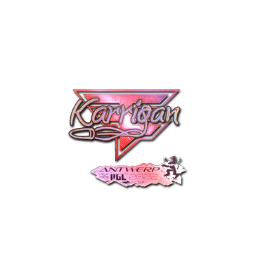 Sticker | karrigan (Holo) | Antwerp 2022 image 360x360