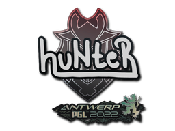 Sticker | huNter | Antwerp 2022