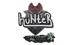 Sticker | huNter | Antwerp 2022