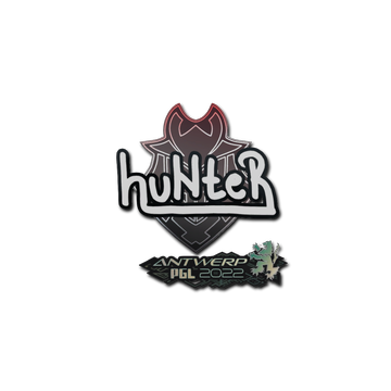Sticker | huNter | Antwerp 2022 image 360x360