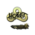 Sticker | Hobbit (Gold) | Antwerp 2022 image 120x120