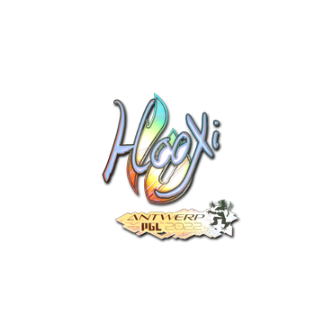 Sticker | HooXi (Holo) | Antwerp 2022 image 360x360