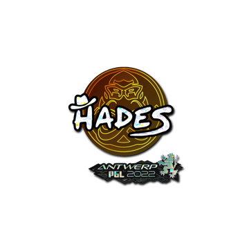 Sticker | hades (Glitter) | Antwerp 2022 image 360x360