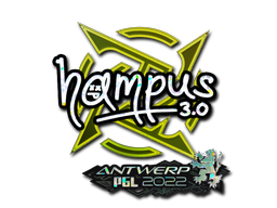 ステッカー | hampus (グリッター) | Antwerp 2022