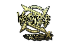 Sticker | hampus (Gold) | Antwerp 2022
