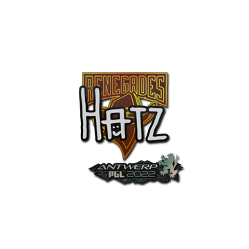 Sticker | hatz | Antwerp 2022 image 360x360