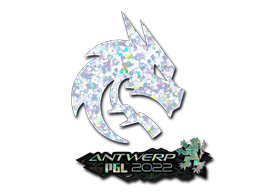 Sticker | Team Spirit (Glitter) | Antwerp 2022