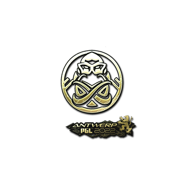 Sticker | ENCE (Gold) | Antwerp 2022 image 360x360