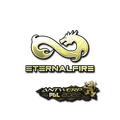 Sticker | Eternal Fire (Gold) | Antwerp 2022 image 120x120