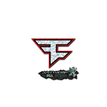 Sticker | FaZe Clan (Glitter) | Antwerp 2022 image 360x360