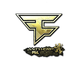 Sticker | FaZe Clan (Goud) | Antwerpen 2022