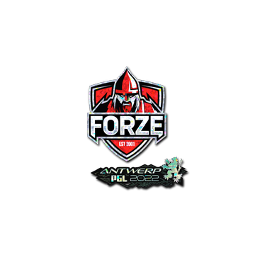 Sticker | forZe eSports (Glitter) | Antwerp 2022 image 360x360
