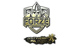 Sticker | forZe eSports (Gold) | Antwerp 2022