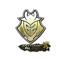 Sticker | G2 Esports (Gold) | Antwerp 2022 image 120x120