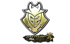 Sticker | G2 Esports (Gold) | Antwerp 2022