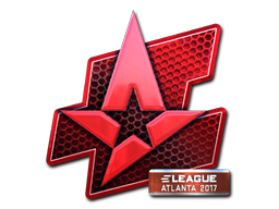 Наклейка | Astralis (металлическая) | Атланта 2017