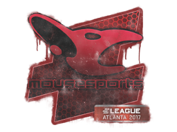 Graffiti scellé | mousesports | Atlanta 2017