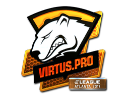 Pegatina | Virtus.Pro (reflectante) | Atlanta 2017