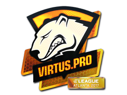 Pegatina | Virtus.Pro (holográfica) | Atlanta 2017