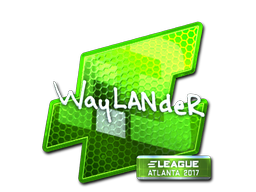 Autocolante | wayLander (Foil) | Atlanta 2017