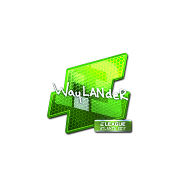 Sticker | wayLander (Foil) | Atlanta 2017 image 360x360