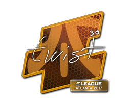 Adesivo | twist | Atlanta 2017