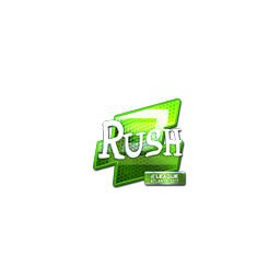 Sticker | RUSH (Foil) | Atlanta 2017