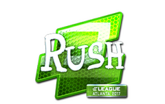 Sticker | RUSH (Foil) | Atlanta 2017