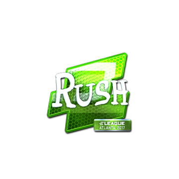 Sticker | RUSH (Foil) | Atlanta 2017 image 360x360