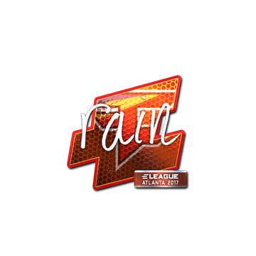 Sticker | rain (Foil) | Atlanta 2017 image 360x360
