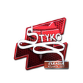 Sticker | STYKO (Foil) | Atlanta 2017 image 120x120