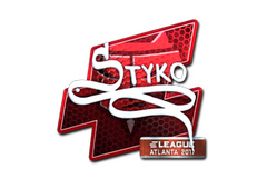 Sticker | STYKO (Foil) | Atlanta 2017